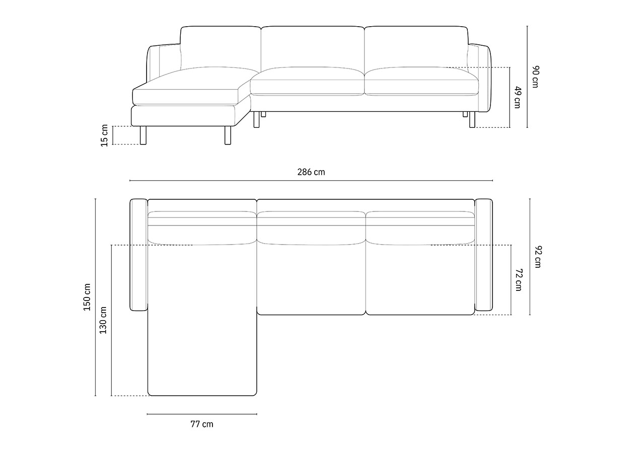 Micadoni Eden dizajnová sedačka 4