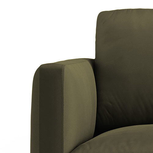 
Minimalistické línie v kombinácii s elegantnými podrúčkami a nadčasovou siluetou