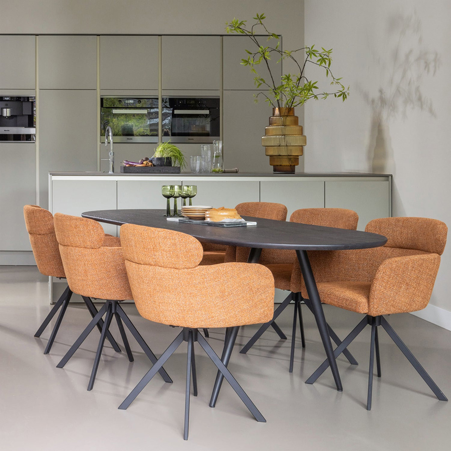 Woood Kónické kovové nohy - 2 pozície 4