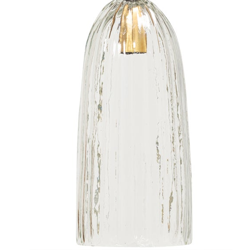 Transparentné prevedenie – sklo je číre, čo pri zapnutí vytvára teplú a príjemnú atmosféru