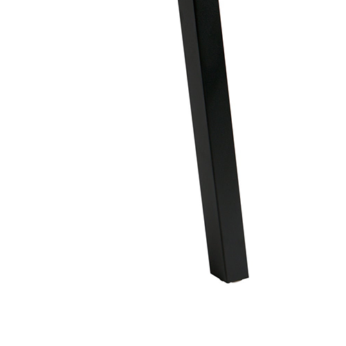 Čierny práškový lak chráni pred škrabancami, koróziou a opotrebením