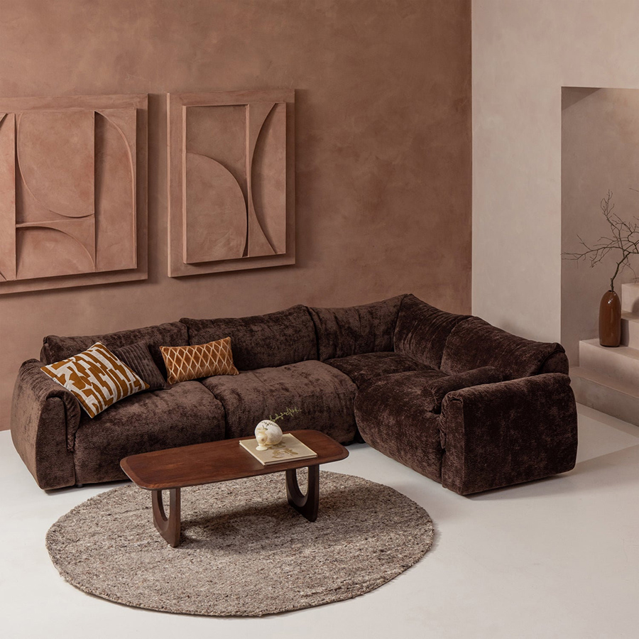 Woood Baggy rohová sedačka 12