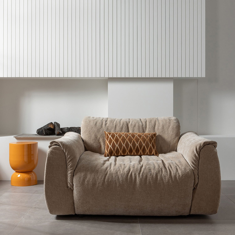 Woood Baggy čalúnené kreslo