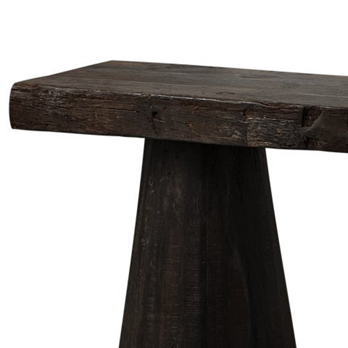 Masívne mangové drevo – pevné, trvácne a s unikátnou štruktúrou, ktorá dodáva lavici luxusný vzhľad