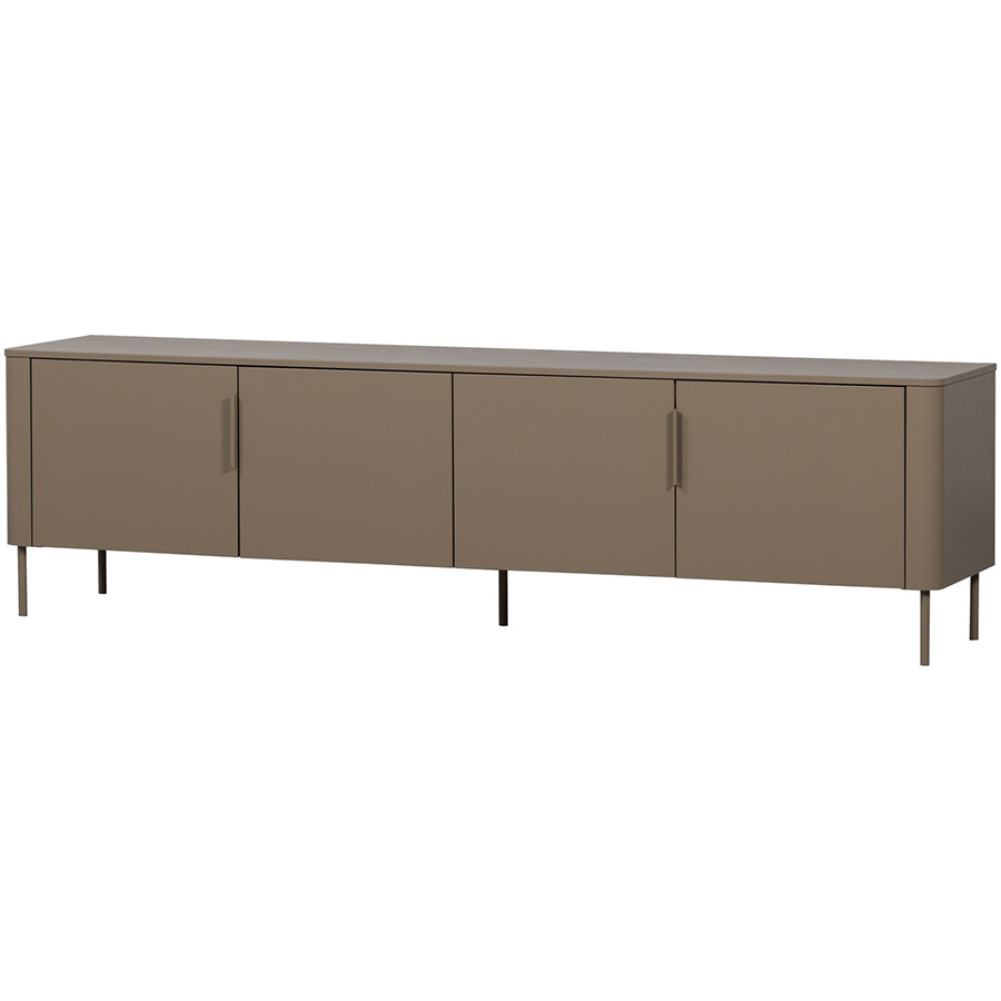 Woood Gunnar skrinka pod TV - Hnedá, 200 cm