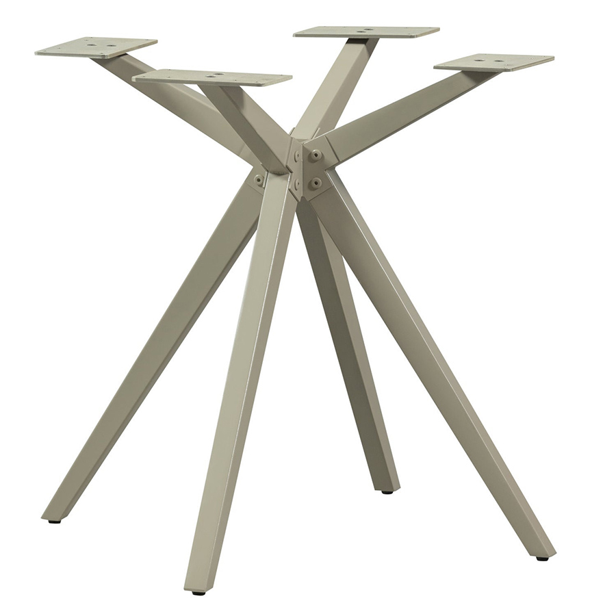 Woood Holland kovové nohy - Sivohnedá