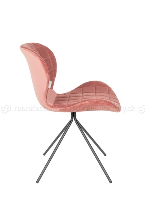 Zuiver Omg Velvet dizajnová stolička 4