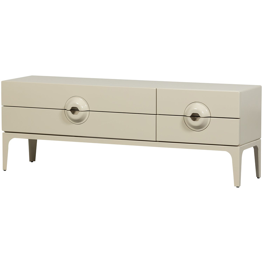 Woood Merge skrinka pod TV - Svetlosivá