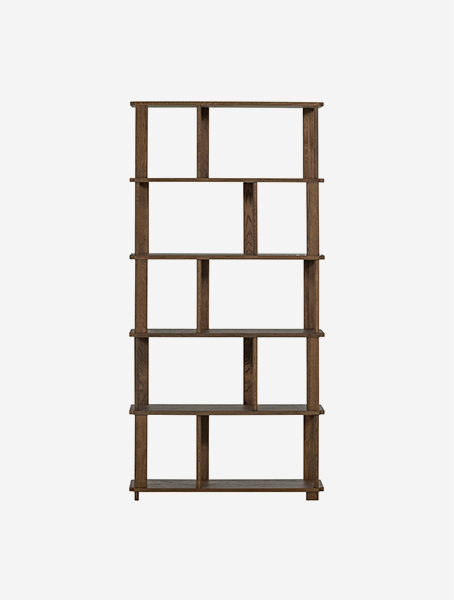 Woood Riss drevená knižnica