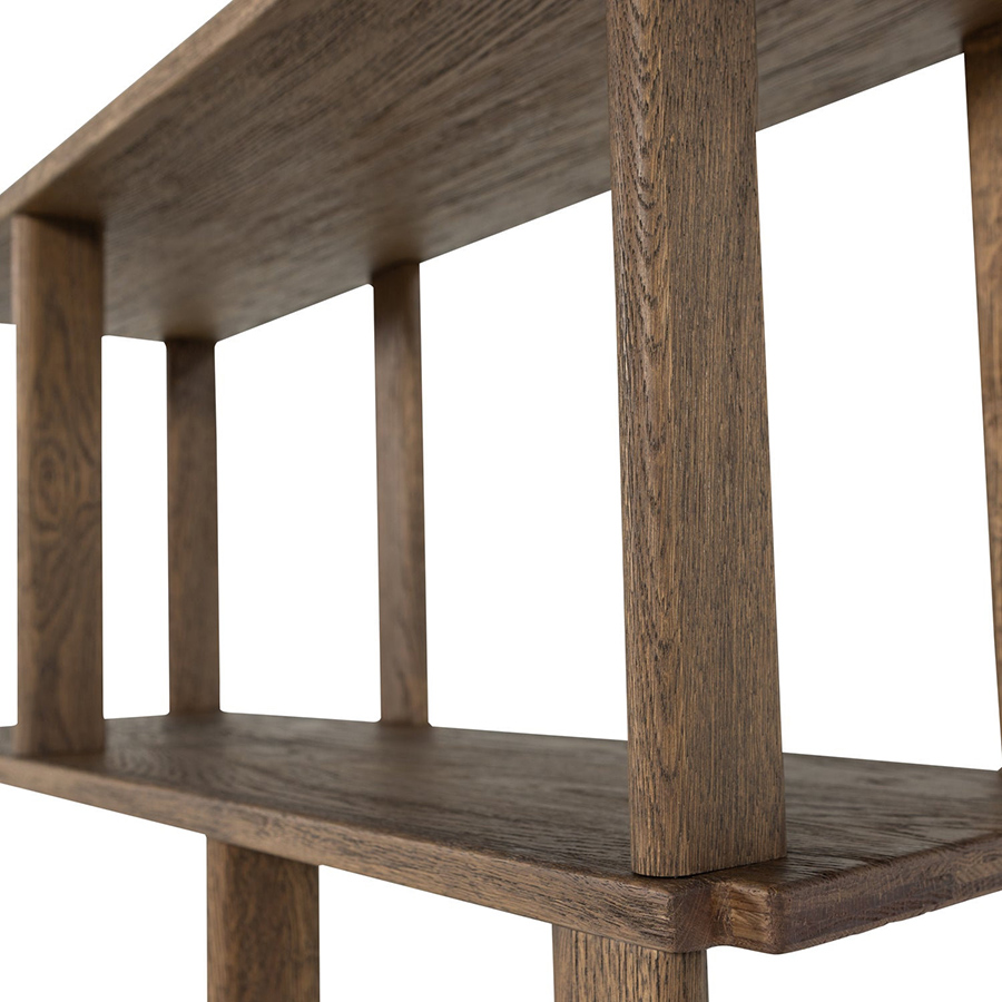 Woood Riss drevená knižnica 3