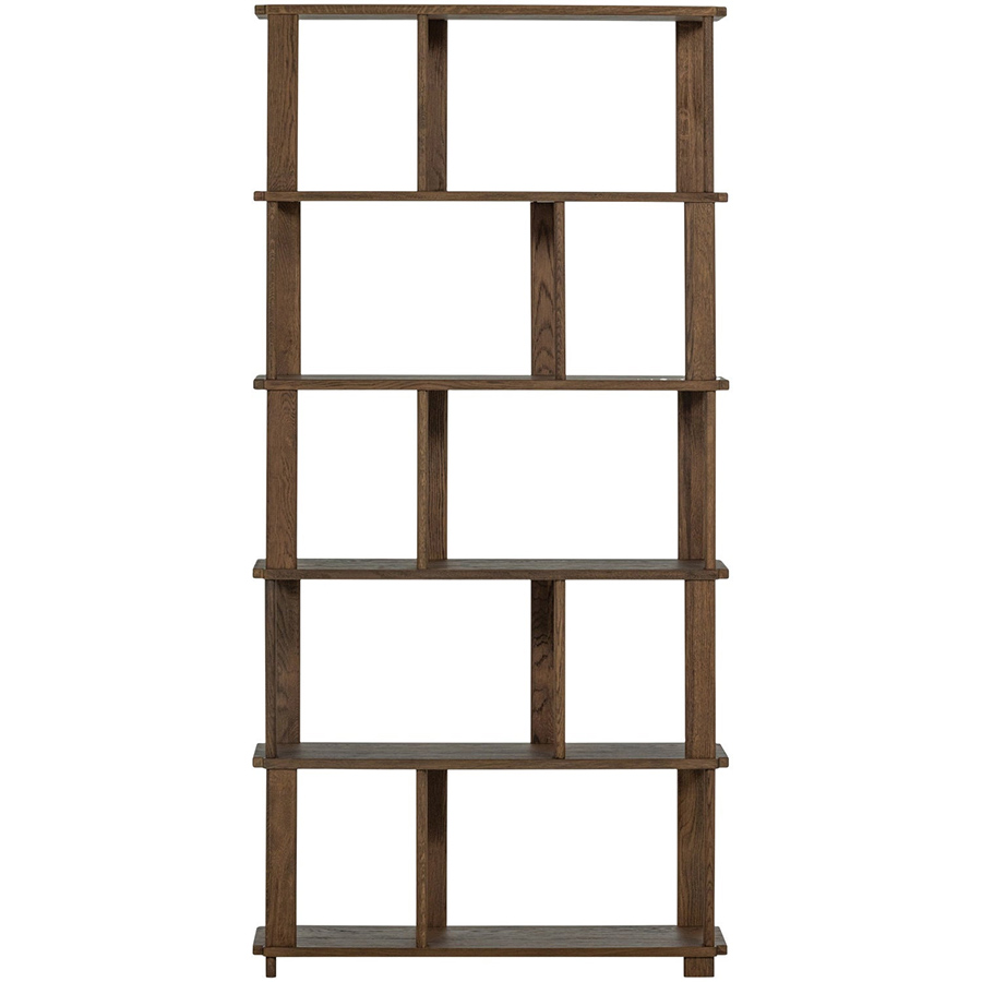 Woood Riss drevená knižnica 4