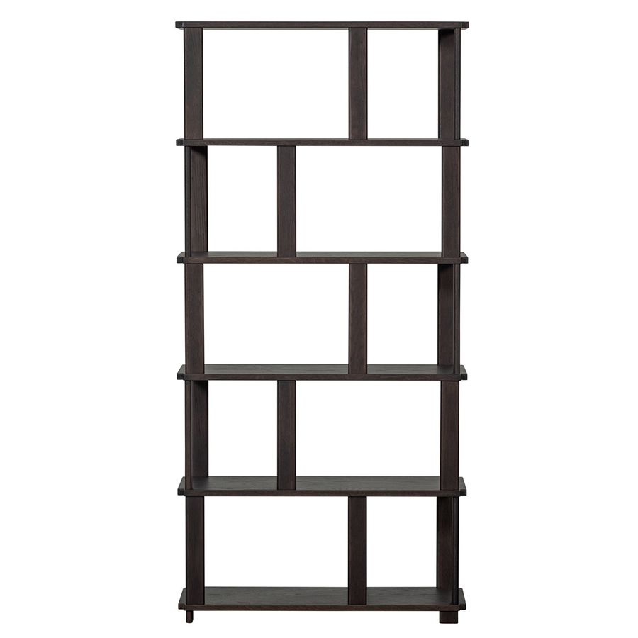 Woood Riss drevená knižnica 9