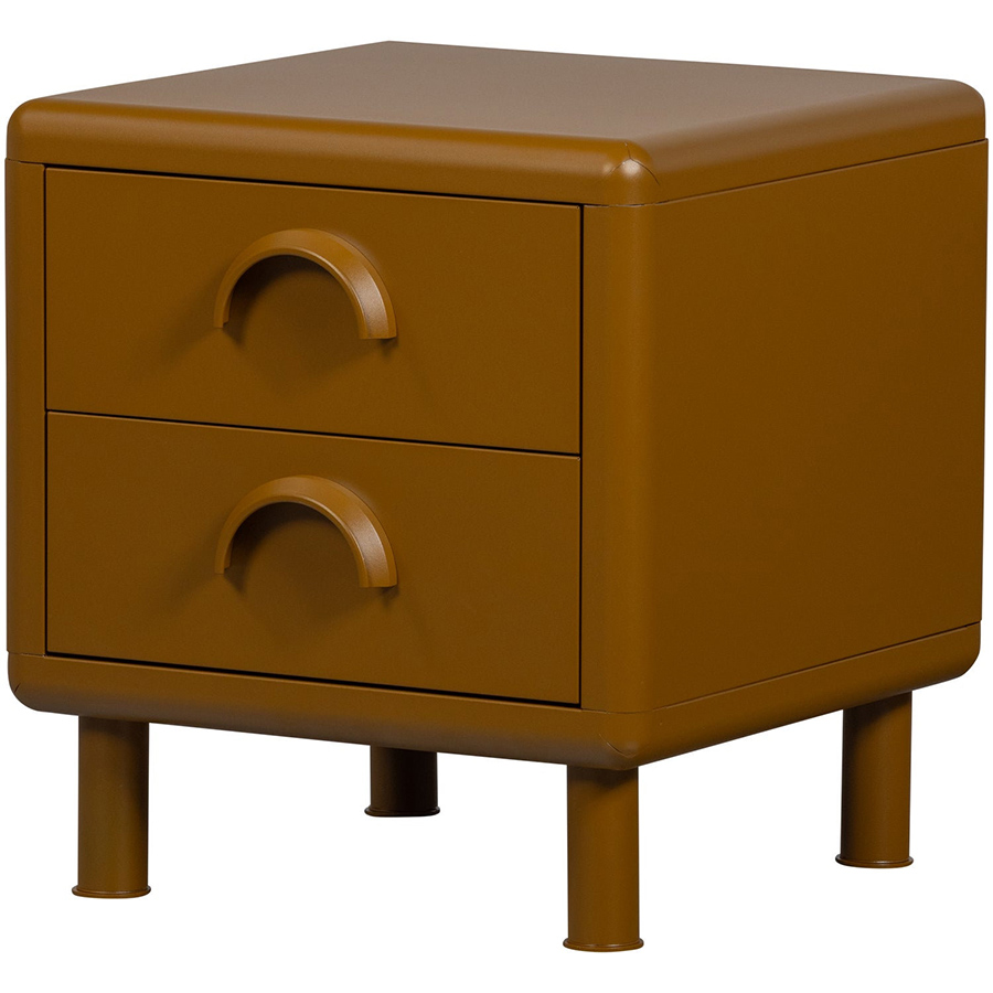 Woood Rune nočný stolík - Medovohnedá