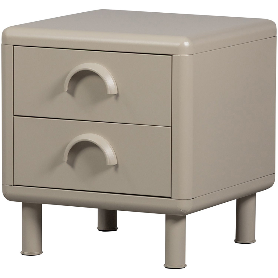 Woood Rune nočný stolík - Sivá