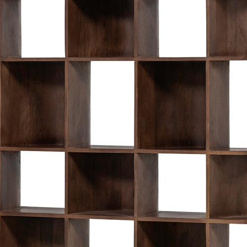 Robustná konštrukcia a harmonické proporcie zaručujú, že regál bude dominantou interiéru roky