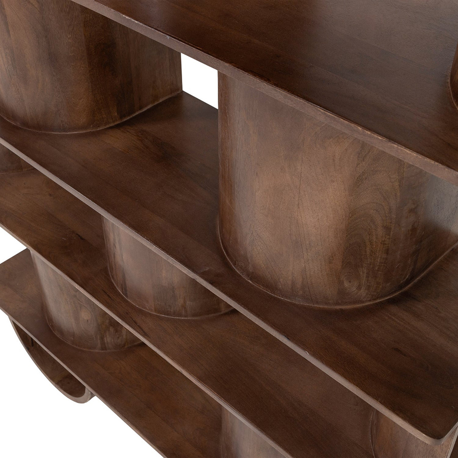 Woood Sinne drevená knižnica 3