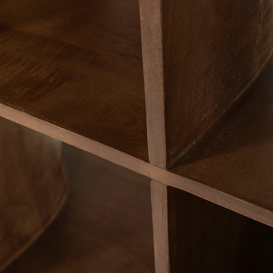 Woood Sinne drevená knižnica 4