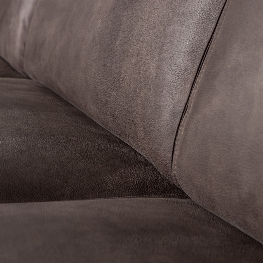 Woood Statement rohová kožená sedačka 4