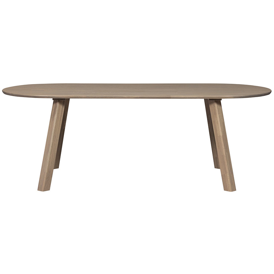 Woood Tablo drevený ovalny stôl 4