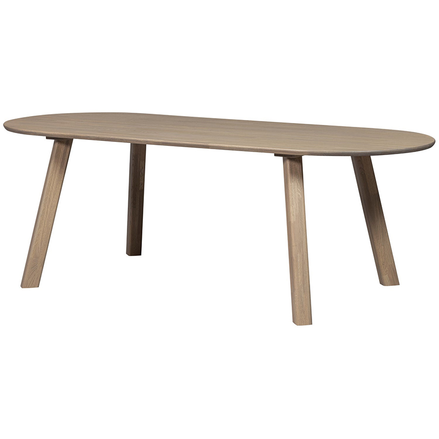 Woood Tablo drevený ovalny stôl 5