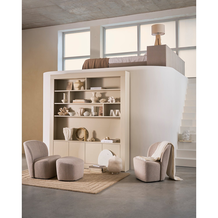 Woood Wallcover otvorená skriňa 11