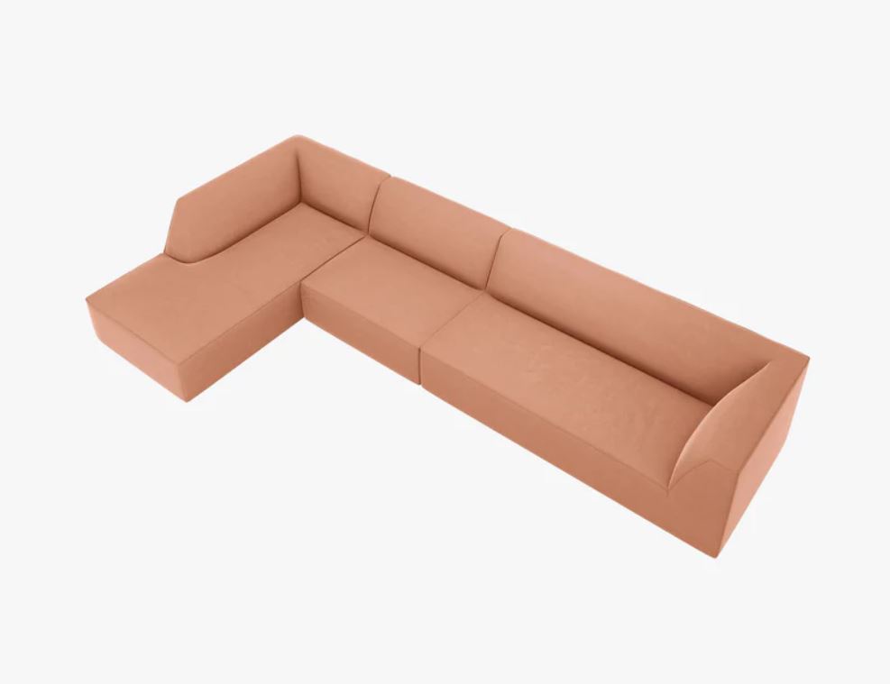 Micadoni Ruby veľká zamatová sedačka 5