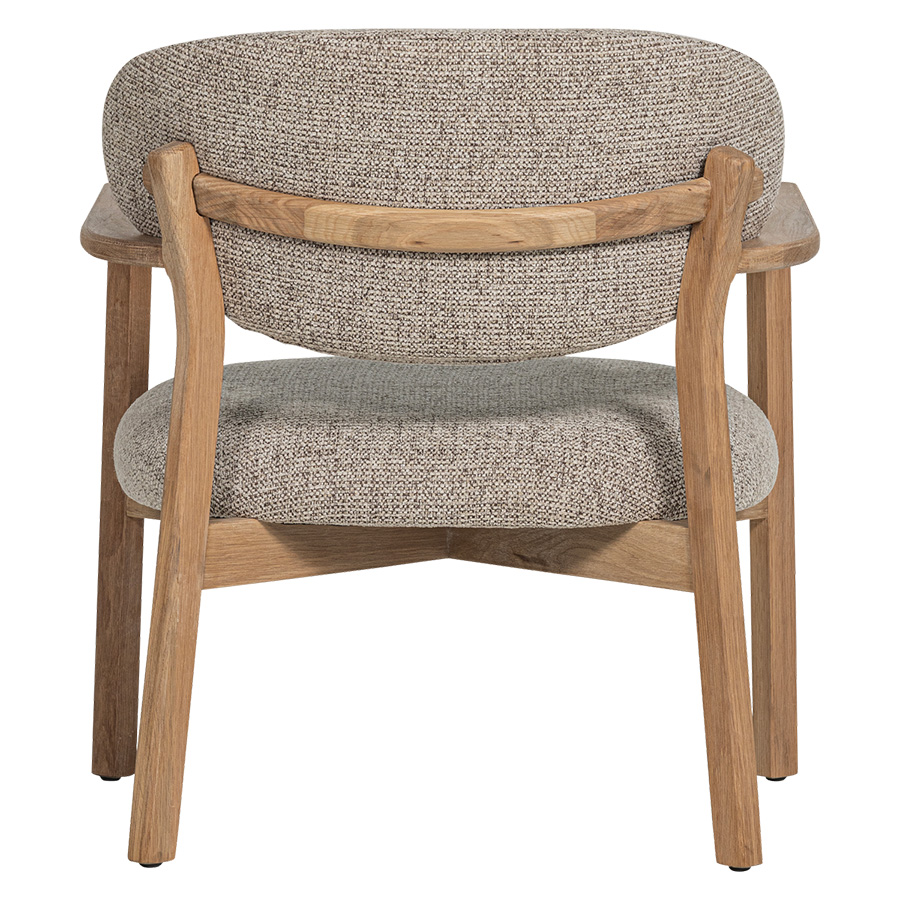 Woood Udar čalúnené drevené kreslo 2