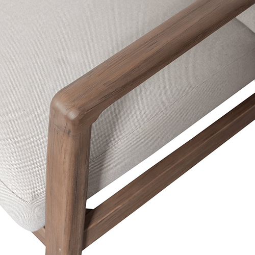 Autentická kresba akáciového dreva dodá exteriéru teplý a štýlový vzhľad