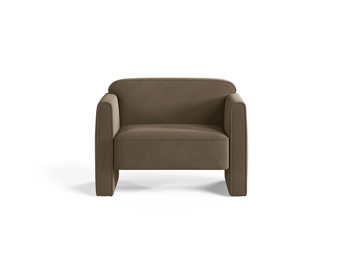 Micadoni Abby čalúnené zamatové kreslo 4