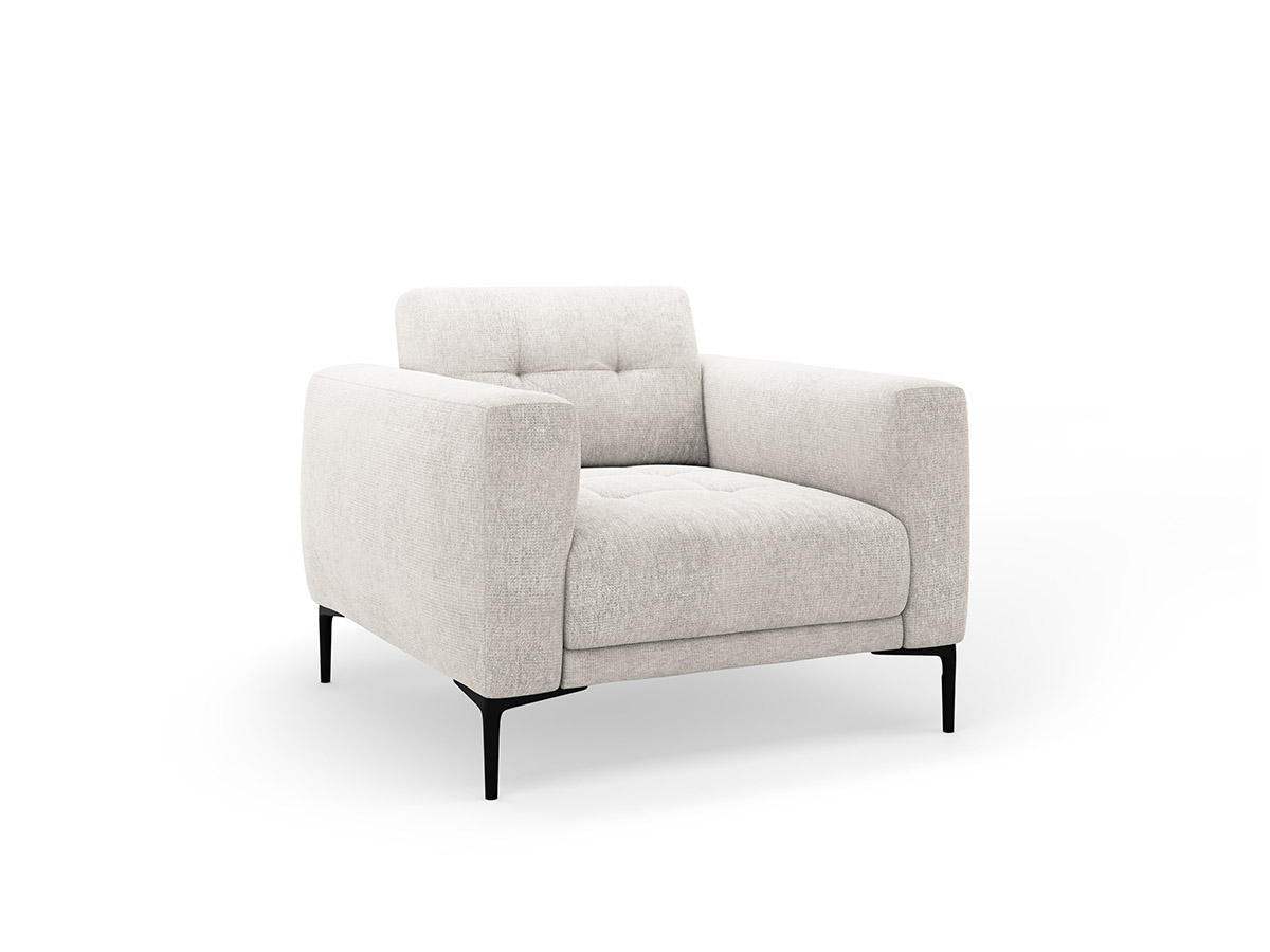 Micadoni Bemy látkové kreslo - Béžová