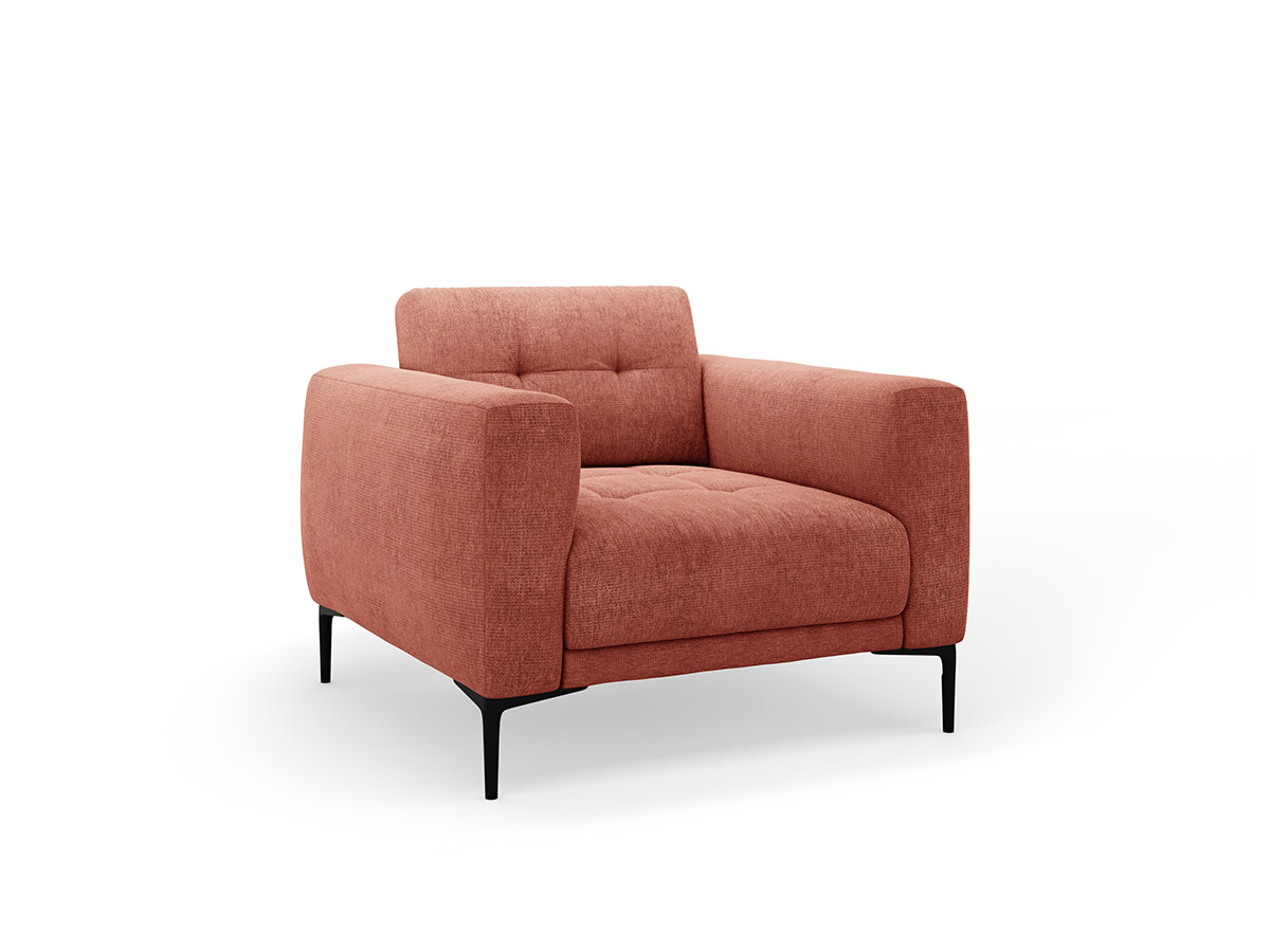 Micadoni Bemy látkové kreslo - Korálová