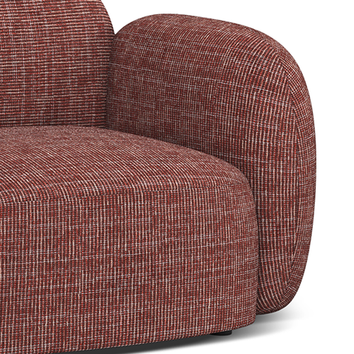 Ergonomicky tvarované operadlo