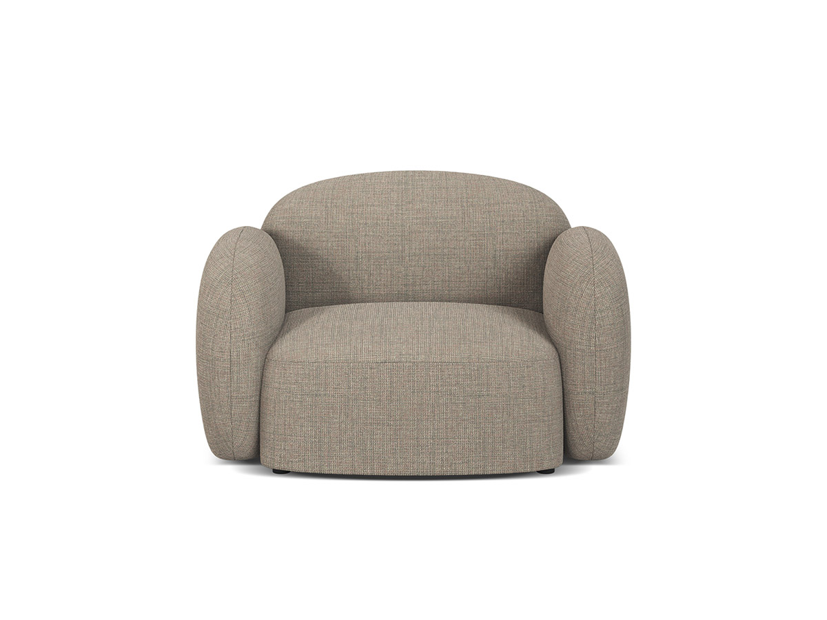 Micadoni Blaire čalúnené kreslo štruktúrovanou tkaninou 3