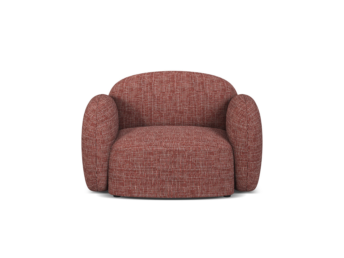 Micadoni Blaire čalúnené kreslo štruktúrovanou tkaninou 5