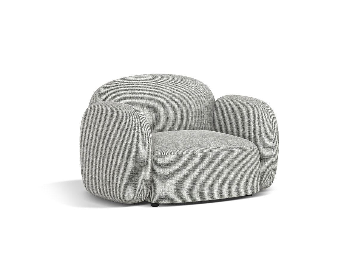 Micadoni Blaire čalúnené kreslo štruktúrovanou tkaninou 6