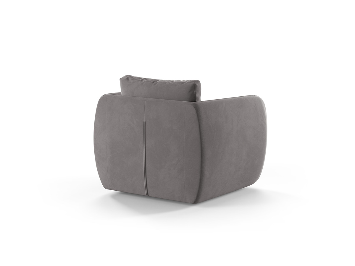 Micadoni Iga otočné zamatové kreslo 10