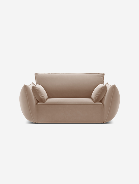 Micadoni Kaelle zamatové kreslo