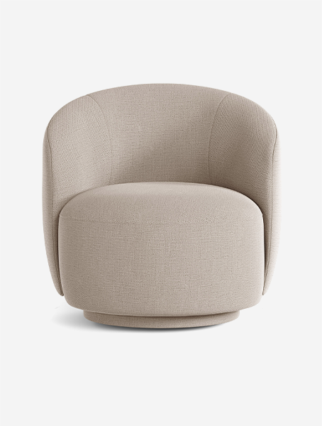 Micadoni Letizia otočné bouclé kreslo