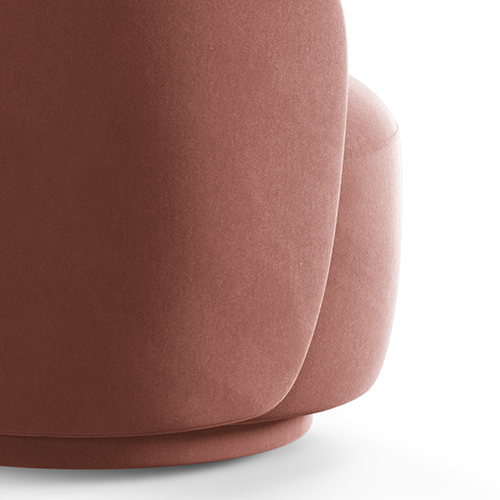 Hladká 360° otočná základňa pre flexibilné pohodlie a jednoduchý pohyb