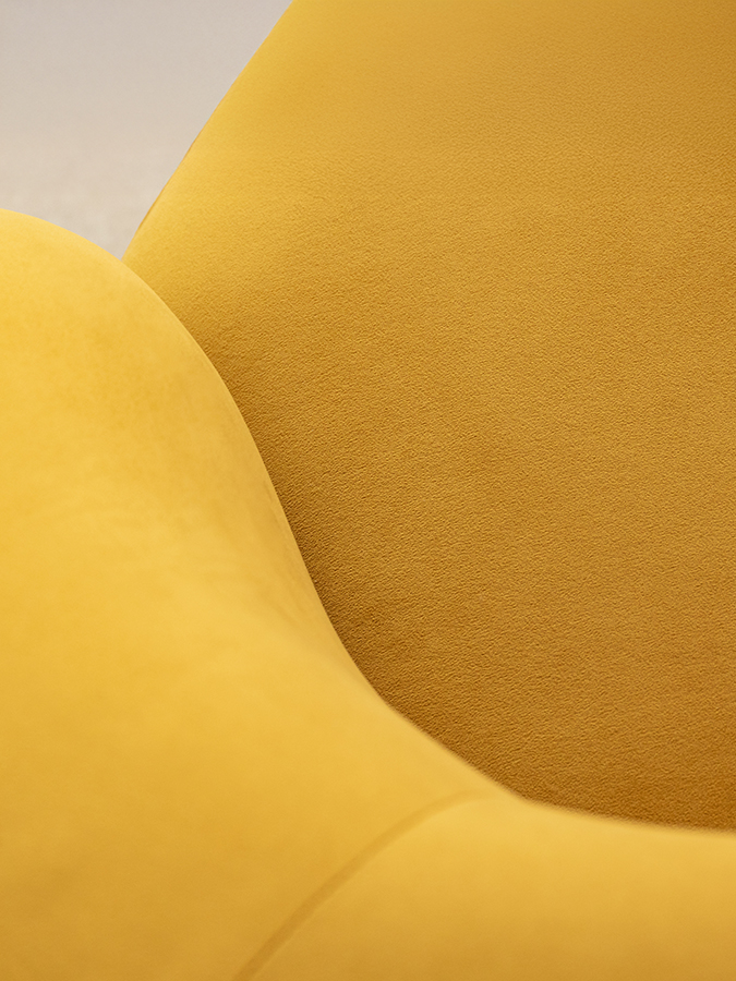 Micadoni Letizia otočné zamatové kreslo 12