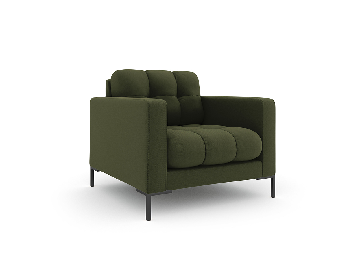 Micadoni Mamaia látkové kreslo - Zelená