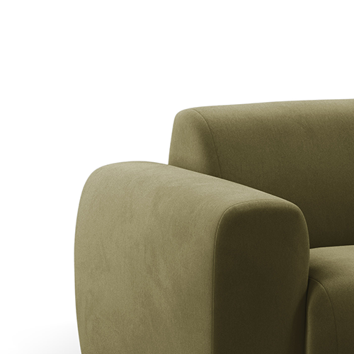 Oblé podrúčky, ktoré pôsobia ako mäkké mantinely pohodlia