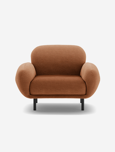 Micadoni Poppy bouclé kreslo