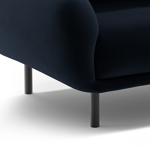 Zvýšené na štíhlych nohách pre vzdušný vzhľad