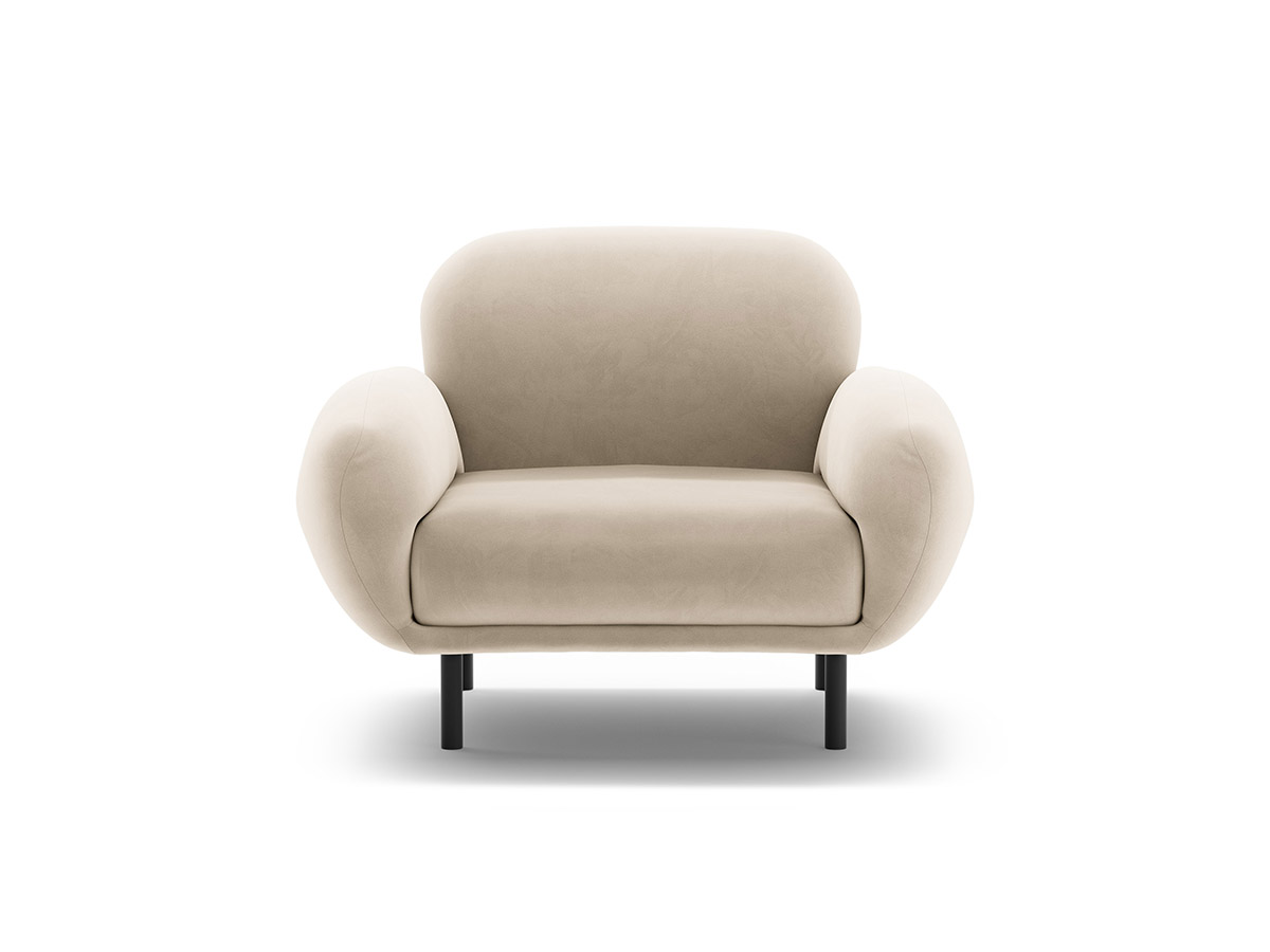 Micadoni Poppy zamatové kreslo 3