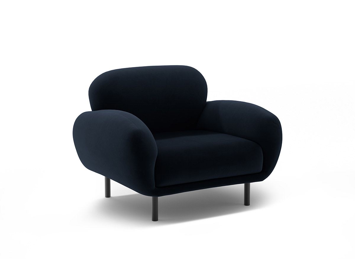 Micadoni Poppy zamatové kreslo 6