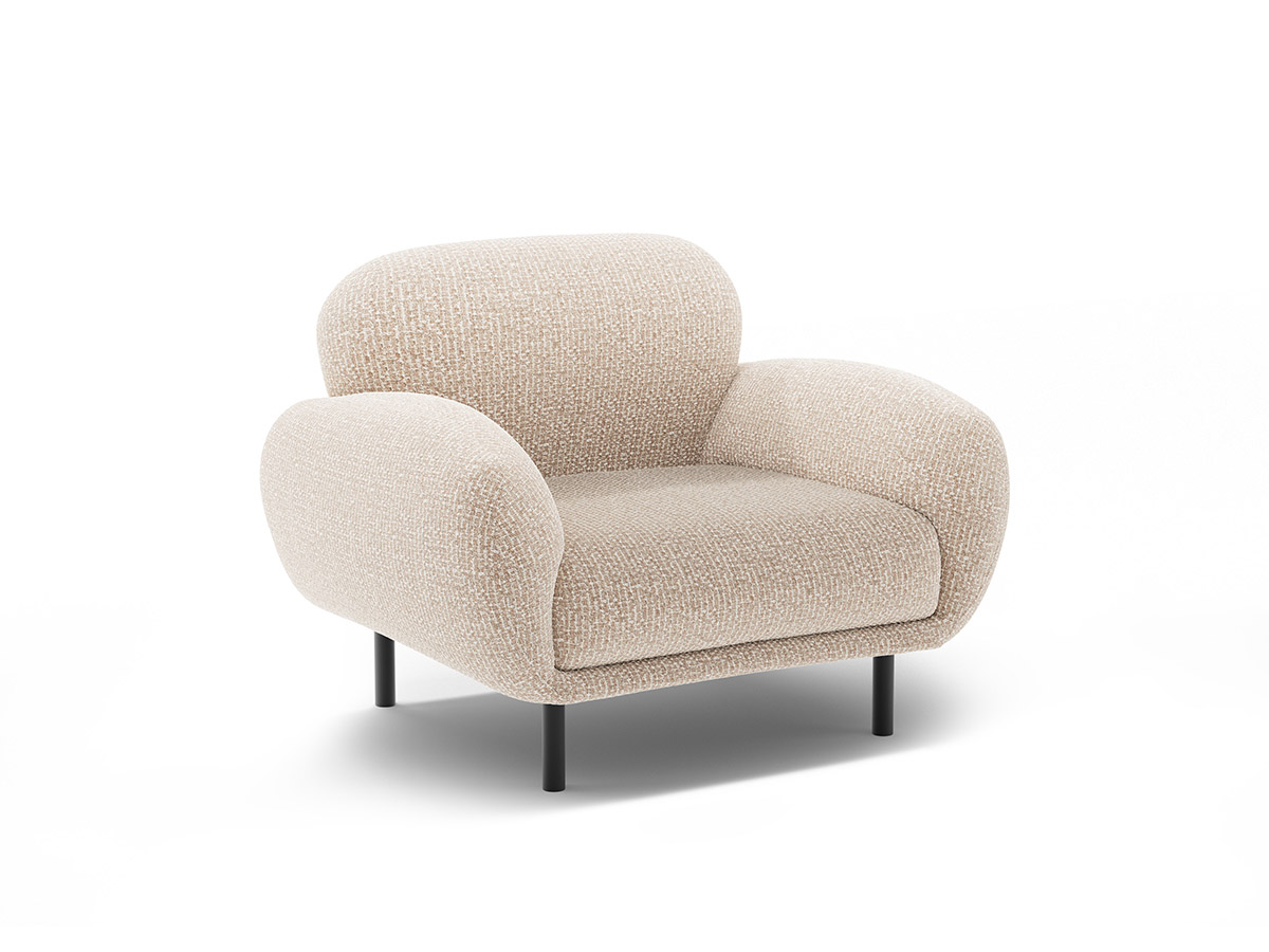 Micadoni Poppy ženilkové kreslo - Piesková