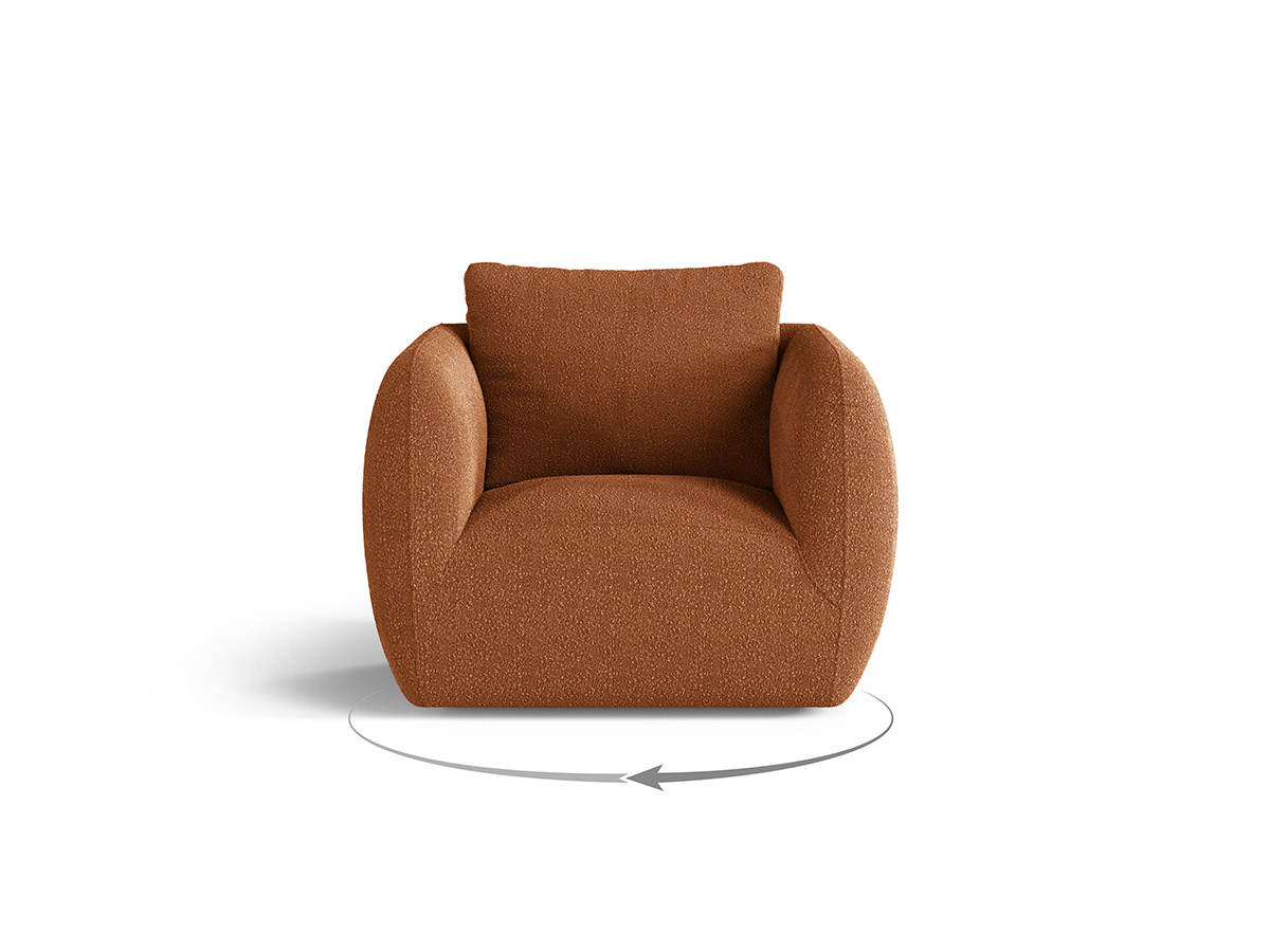 Micadoni Iga otočné látkové kreslo 4