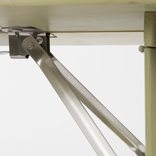 Skladacia konštrukcia pre jednoduché uskladnenie