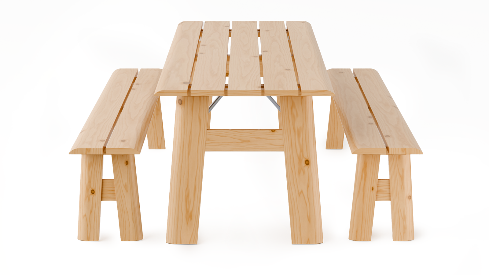 Zuiver Avenue rozkladacia záhradná lavička 5